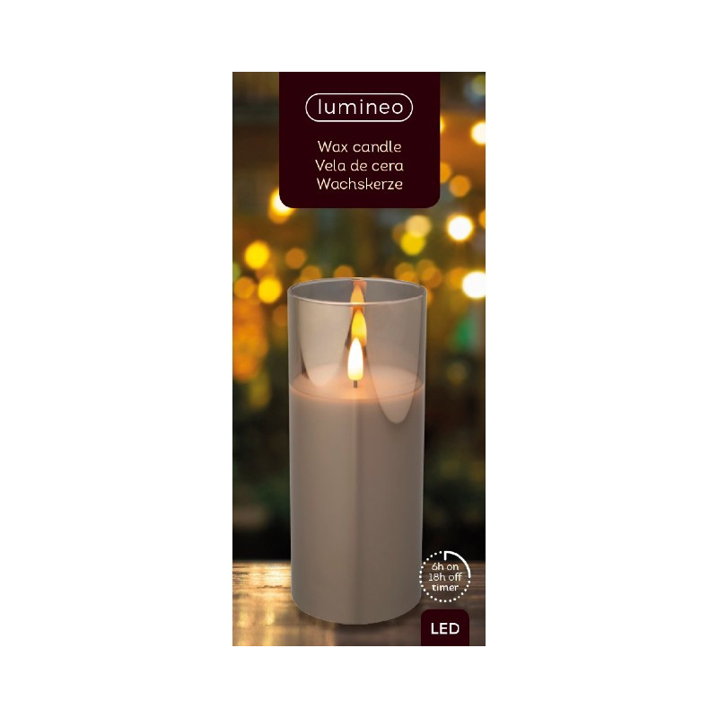 Lumineo wax candle hotsell